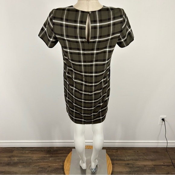 ❤️ Banana Republic Plaid Short Sleeve Dress XS - Picture 4 of 12
